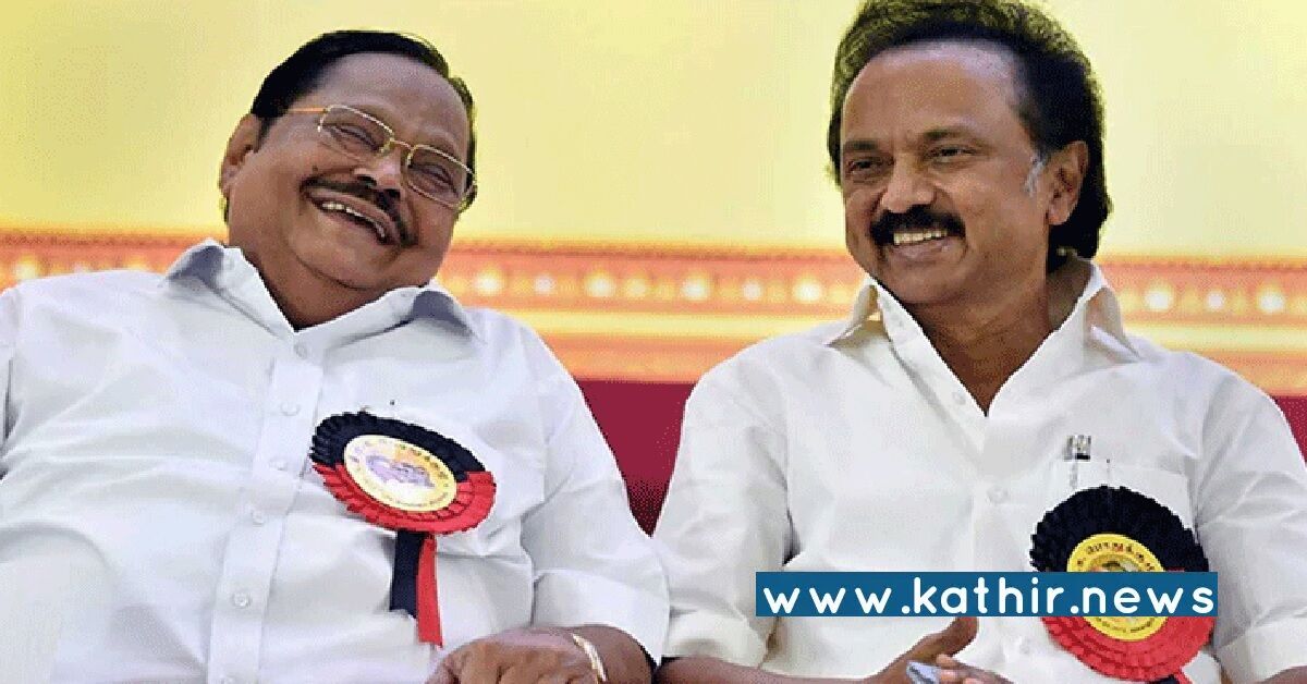 என்னுடைய பையன் தான் அடுத்து எல்லாமே - தி.மு.க பொதுக்கூட்டத்தில் அறிவித்த துரைமுருகன்!