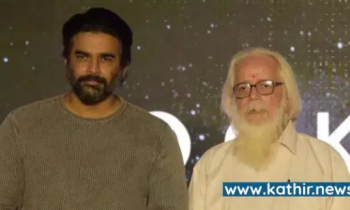 டைம்ஸ் ஸ்கொயரில் ஒளிபரப்பாகிய மாதவனின் ராக்கெட்ரி -நம்பி எபெக்ட்