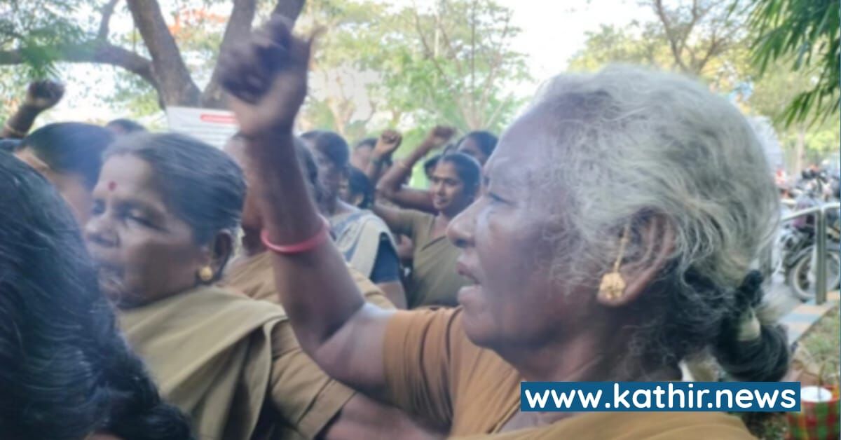 தனியாரிடம் ஒப்படைக்க எதிர்ப்பு தெரிவித்து போராட்டத்தில் இறங்கிய வண்டலூர் உயிரியல் பூங்கா ஊழியர்கள்