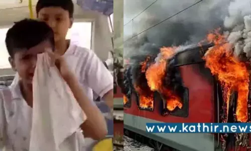 அக்னிபத் போராட்டத்தில் சிக்கிய பள்ளி பேருந்தின் நிலை என்ன? பரவும் வீடியோ பின்னணி என்ன?