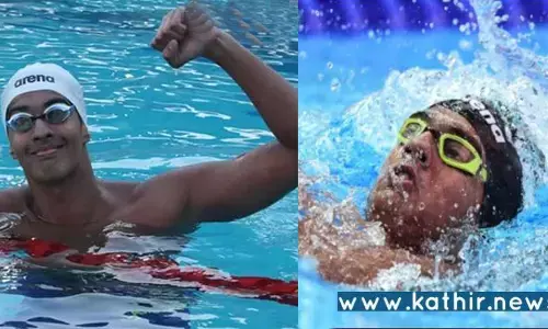 நீச்சல் போட்டி: இந்தியாவுக்கு ஒரே நாளில் 5 பதக்கங்கள்!