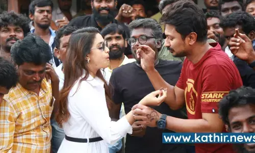 கீர்த்தி டேட் கிடைத்தால் ஓகே - மாமன்னன் குறித்து உதயநிதி கீர்த்தி டேட் கிடைத்தால் ஓகே - மாமன்னன் குறித்து உதயநிதி