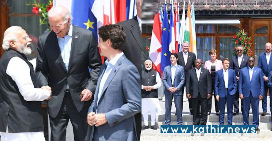 பிரதமர் மோடியை தேடி போய் கை குலுக்கிய அமெரிக்க அதிபர் ஜோ பைடன் - உலக அரங்கில் நிமிர்ந்த இந்திய மதிப்பு