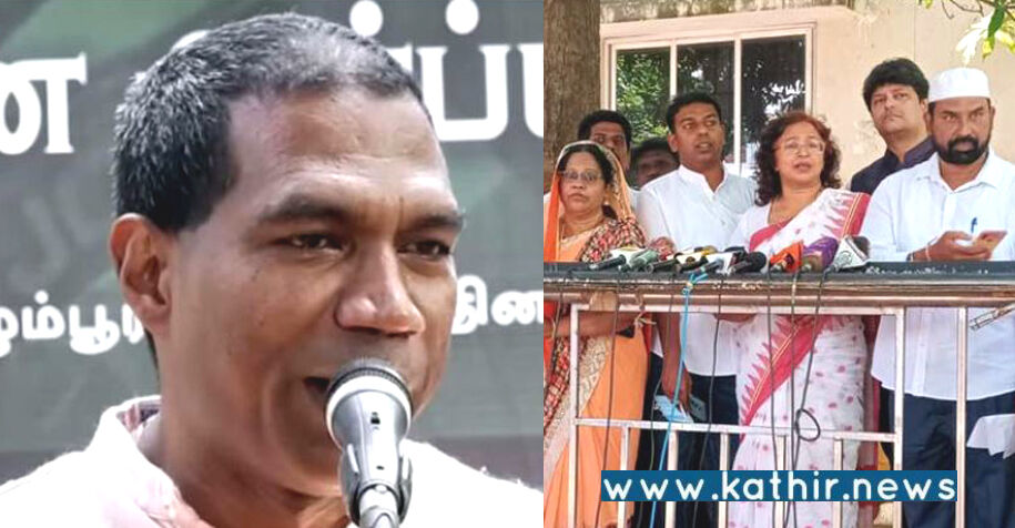 நாட்டை துண்டாட முயற்சிக்கிறார்: ஜெகத்ஸ் கஸ்பர் மீது கமிஷ்னர் அலுவலத்தில் பரபரப்பு புகார்!