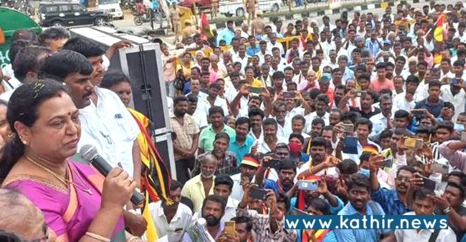 தி.மு.க. கொடுத்த எந்த வாக்குறுதிகளையும் நிறைவேற்றவில்லை - பிரேமலதா விஜயகாந்த்