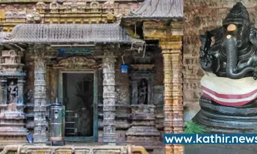 கடல்நுரையால் ஆன வெள்ளை விநாயகர். ஆச்சர்யமூட்டும் சுவேத விநாயகர் ஆலயம்