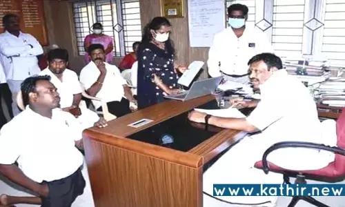 மாற்றுதிறனாளிகளை கேவலமாக நடத்தும் பால்வளத்துறை அமைச்சர் நாசர் - குவியும் கண்டனங்கள்