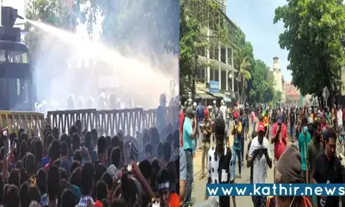 இலங்கை அதிபர் மாளிகையில் புகுந்த மக்கள் - உயிருக்கு பயந்து தப்பியோடிய ராஜபக்சே குடும்பம்