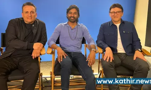 பரபர ப்ரோமோஷனில் தி கிரே மேன் ரூஸோ பிரதர்ஸ் பரபர ப்ரோமோஷனில் தி கிரே மேன் ரூஸோ பிரதர்ஸ்