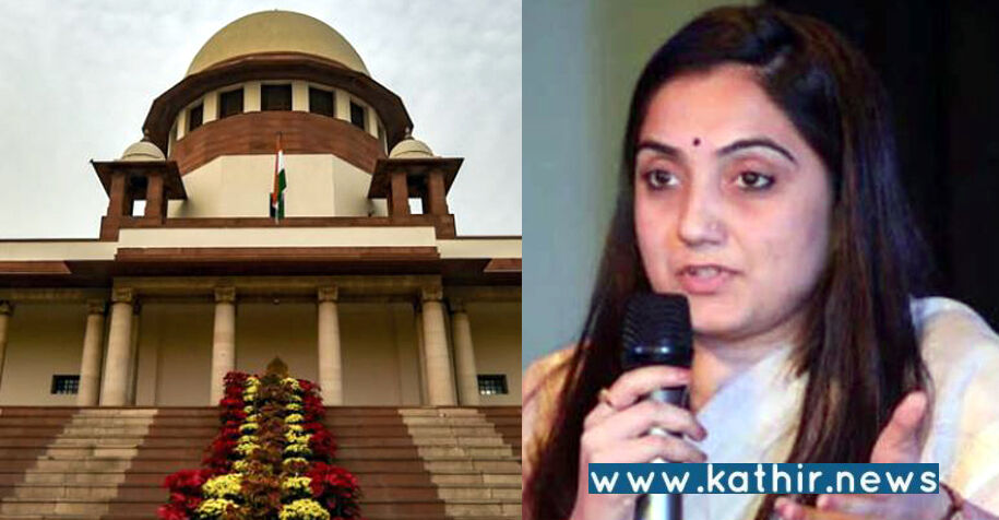 நுபுர் ஷர்மா மீது நடவடிக்கை எடுக்கக்கூடாது: உச்சநீதிமன்றம் அதிரடி!