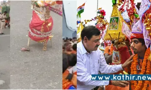 சீலம்பூரில் கன்வார் யாத்திரை: இறைச்சி வீசப்பட்ட  செயலுக்கு இந்துக்கள் எதிர்ப்பு!