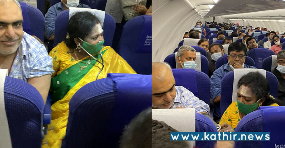 விமானத்தில் பயணியின் உயிரை காப்பாற்றிய ஆளுநர் தமிழிசை