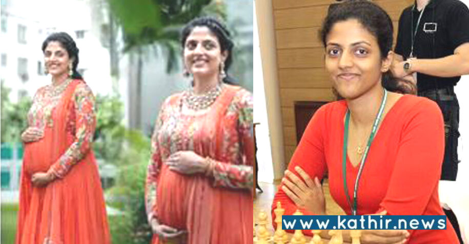 செஸ் ஒலிம்பியாட் போட்டி: களத்தில் நிறைமாத கர்ப்பிணி!