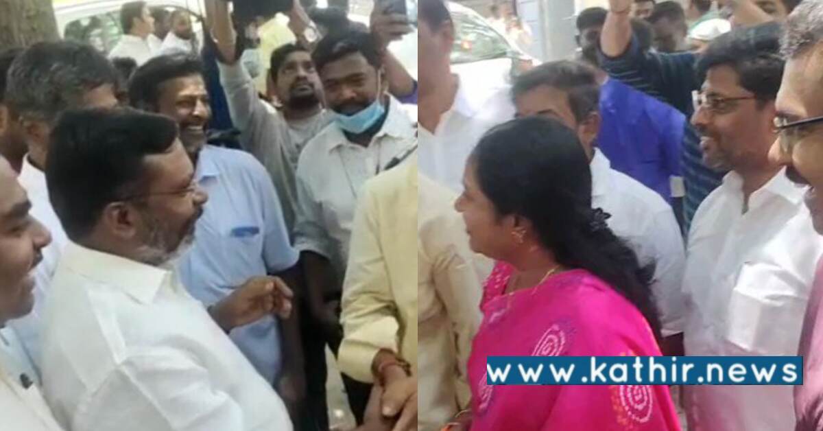 திருமாவளவனுக்கு தேசப்பற்று சொல்லிக்கொடுத்த வானதி சீனிவாசன்!