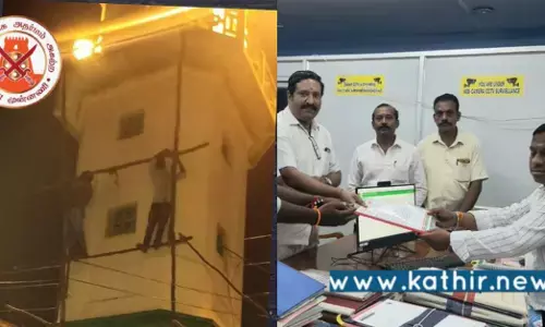 மயிலாடுதுறையில் தேசியக்கொடி வர்ணம் பூச எதிர்ப்பு தெரிவிக்கும் இஸ்லாமியர்கள் - களத்தில் இறங்கிய இந்து முன்னணி