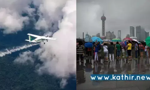 விவசாயத்தை காப்பதற்காக செயற்கை மழை உருவாக்கும் முயற்சியில் சீனா!