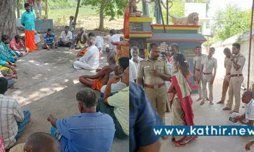 அர்ச்சகரே இல்லாத கோவில் - இந்து முன்னணியினர் நடத்திய போராட்டம்!