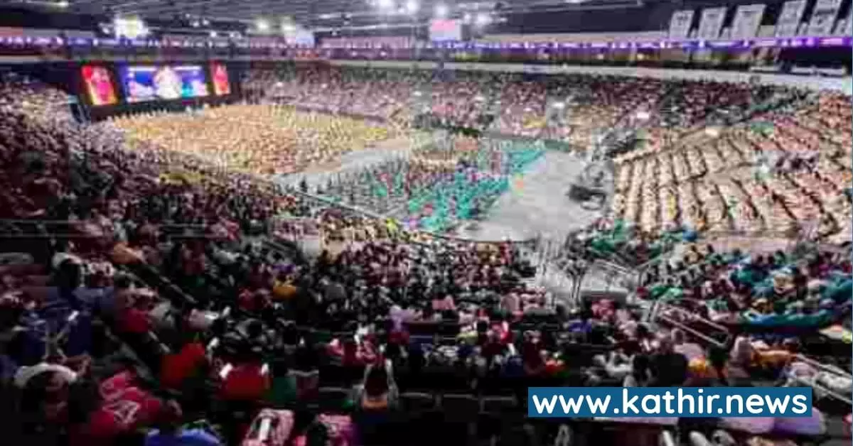 1500 பேர் ஒரே நேரத்தில் பகவத் கீதையை பாராயணம் செய்து அமெரிக்காவில் கின்னஸ் சாதனை