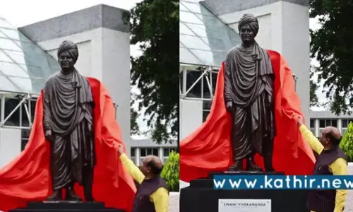 மெக்சிகோவில் விவேகானந்தர் சிலை: மக்களவை சபாநாயகர் திறப்பு!