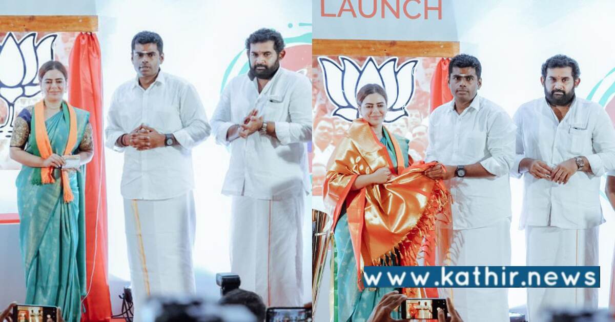 பெண்களின் முன்னேற்றத்திற்காக பா.ஜ.கவில் இணைந்த பைக் ரேசர் - டாப் கியரில் செல்லும் பா.ஜ.க