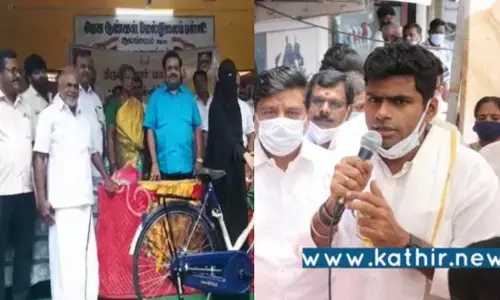 கேமரா முன்பு மட்டும் சமூக நீதியை வழங்கும் தி.மு.க - அண்ணாமலை