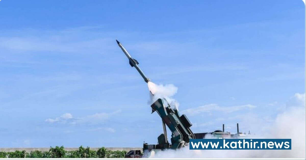 இந்திய ராணுவம் நடத்திய எதிர்வினை ஏவுகணை சோதனை - வல்லரசு தரத்தில் உயரும் இந்திய ராணுவம்