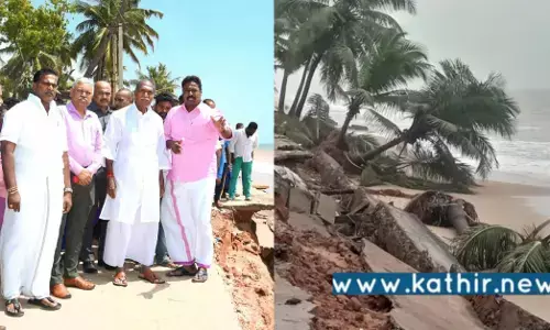 தீவிர கடல் அரிப்பினால் ஏற்பட்ட சேதங்கள் - விரிவான திட்டத்திற்கு முதல்வர் ஒப்புதல்!