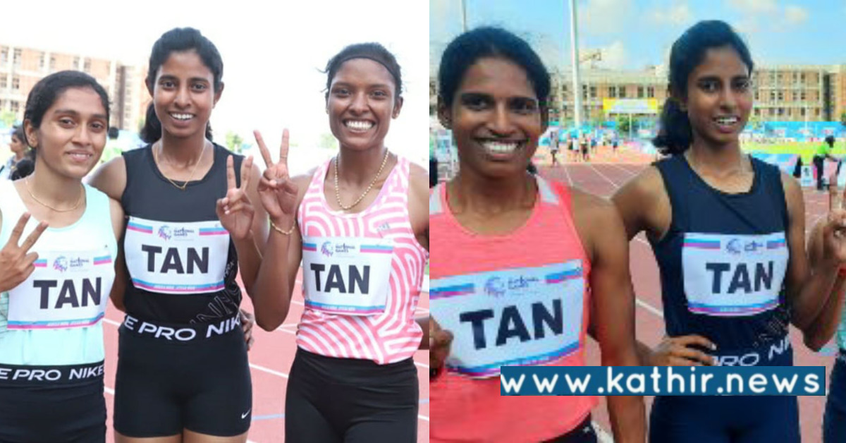 தேசிய விளையாட்டு போட்டி - தமிழக பெண்கள் அணி தங்கம் வென்று சாதனை!