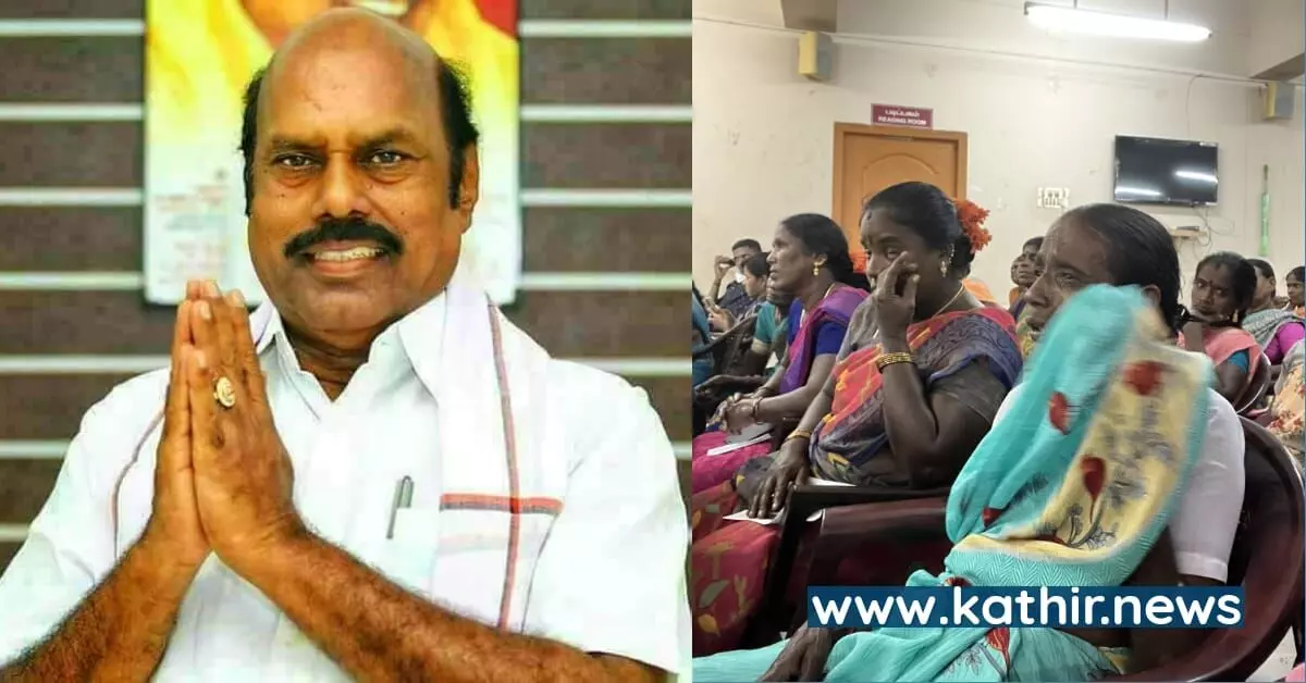 அமைச்சர் ஏ.வ.வேலு அவர் ஊரை தூக்கி விமான நிலையம் அமைக்க கொடுப்பாரா? - பரந்தூர் மக்கள் ஆவேசம்! அமைச்சர் ஏ.வ.வேலு அவர் ஊரை தூக்கி விமான நிலையம் அமைக்க கொடுப்பாரா? - பரந்தூர் மக்கள் ஆவேசம்!