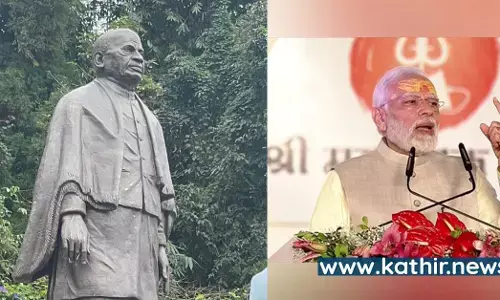 நான் நடப்பது சர்தார் வல்லபாய் படேல் பாதை - குஜராத்தில் கர்ஜித்த பிரதமர் மோடி நான் நடப்பது சர்தார் வல்லபாய் படேல் பாதை - குஜராத்தில் கர்ஜித்த பிரதமர் மோடி