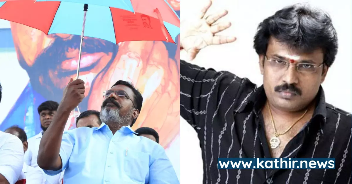 நீங்க இந்துவா? கிறிஸ்துவரா திருமாவளவன் அவர்களே? - இயக்குனர் பேரரசு சுளீர் கேள்வி