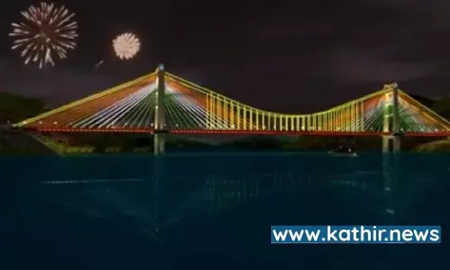 நாட்டிலேயே முதன் முறையாக ரூ.1,082 கோடி செலவில் கிருஷ்ணா நதி மீது கேபிள் பாலம்!