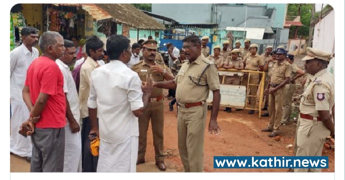 'தென்திருப்பதி' திருவேங்கடமுடையான் கோவில் அருகே அரபி பாடசாலை என்ற பெயரில் பள்ளிவாசல் - கொதித்த இந்து அமைப்பினர்