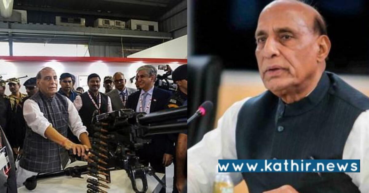 2025 ஆண்டிற்குள் உள்நாட்டு பாதுகாப்பு உற்பத்தி 1.80 லட்சம் கோடியை எட்டும் - கெத்து காட்டும் ராஜ்நாத் சிங்