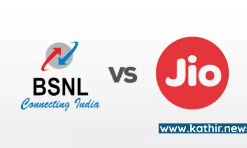 அதிக வாடிக்கையாளர்களுடன் நாட்டின் முன்னணி நிறுவனமாக உயர்ந்த ரிலையன்ஸ் ஜியோ - பி.எஸ்.என்.எல் நிறுவனத்தை பின்னுக்கு தள்ளியது