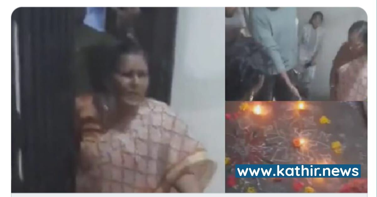 தீபாவளிக்கு எப்படி கோலம் போடலாம் - இந்து குடும்பத்துடன் சண்டையிட்ட கிறிஸ்துவ குடும்பம்