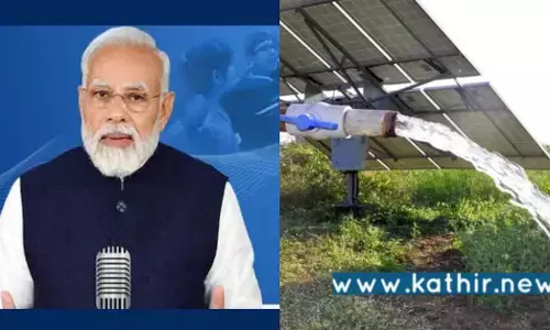 பிரதான் மந்திரி திட்டத்தில்  பயனடைந்த தமிழக விவசாயியை பாராட்டிய பிரதமர் மோடி!