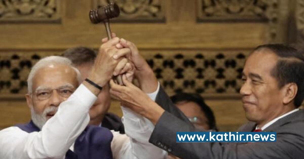 நம் பின்னால் அணி திரளும் உலக நாடுகள்: 20 நாடுகளின் தலைமைப் பொறுப்பு இந்தியா வசம் ஒப்படைப்பு!