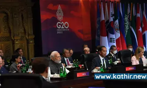 உலக ஒழுங்கை உருவாக்கும் பொறுப்பு நம் தோள்களில் இருக்கிறது - ஜி 20 மாநாட்டில் உலக தலைவர்களுக்கு வகுப்பெடுத்த பிரதமர் மோடி