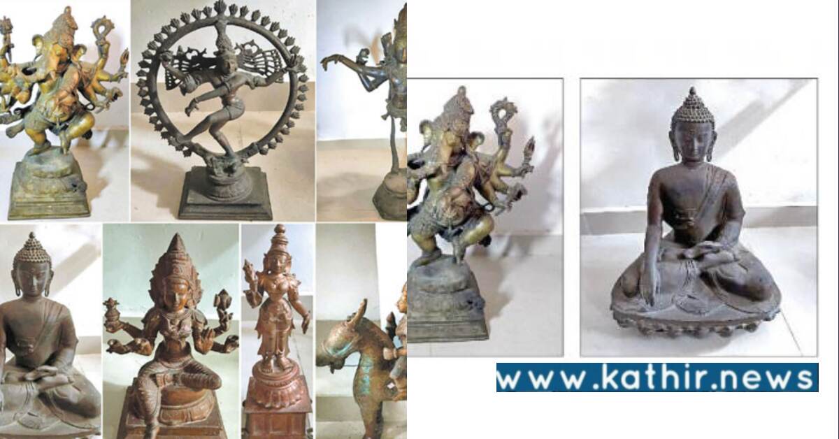 பழங்கால சிலைகள் வீட்டில் பதுக்கி வைத்த கும்பல்: கச்சிதமாக சிறைப்பிடித்த போலீசார்!