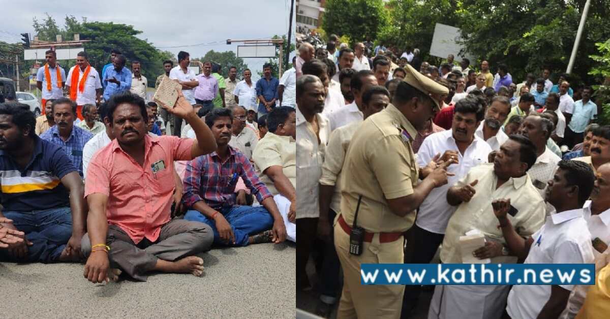 தி.மு.க ஆட்சியில் வாழ்வாதாரம் கேள்விக்குறி: கேபிள் ஆபரேட்டர்கள் போராட்டம்!