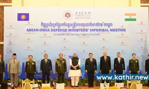 ஐ.எஸ் தீவிரவாதத்தை ஒடுக்க தேவை உலகளாவிய ஒத்துழைப்பு - அமைச்சர் ராஜ்நாத் சிங்