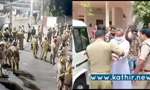 அதானி துறைமுகத்திற்கு எதிரான போராட்டம் எனக்கூறி - காவல்நிலையத்தை அடித்து உடைத்த கிருஸ்துவ பாதிரியார்கள்!