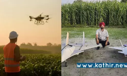 விமான மீது இருக்கும் ஆர்வம்: விமான வடிவமைப்பு குறித்து மாணவர்களுக்கு பாடம் எடுக்கும் விவசாயி!