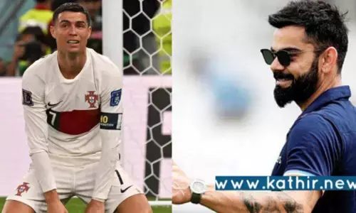 கால்பந்து விளையாட்டின் சிறந்த வீரர் ரொனால்டோல் தான்: விராட் கோலி பதிவு!