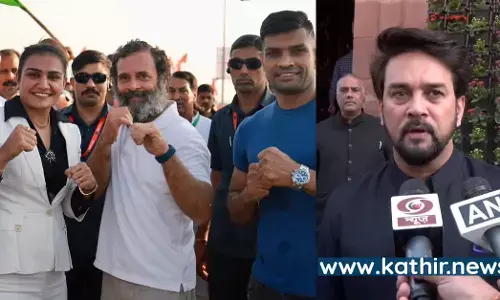 இந்திய ராணுவத்துக்கு நீங்க என்ன செஞ்சிட்டிங்க? - ராகுலை விளாசிய அனுராக் தாக்கூர்