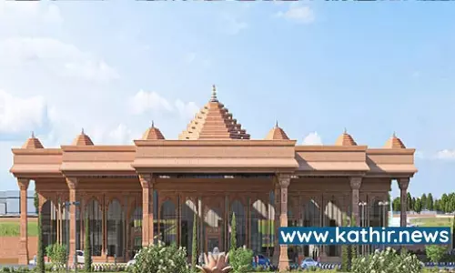 ராமர் கோயிலின் உணர்வை பிரதிபளிக்கும் வகையில் அயோத்தி விமான நிலையம்!