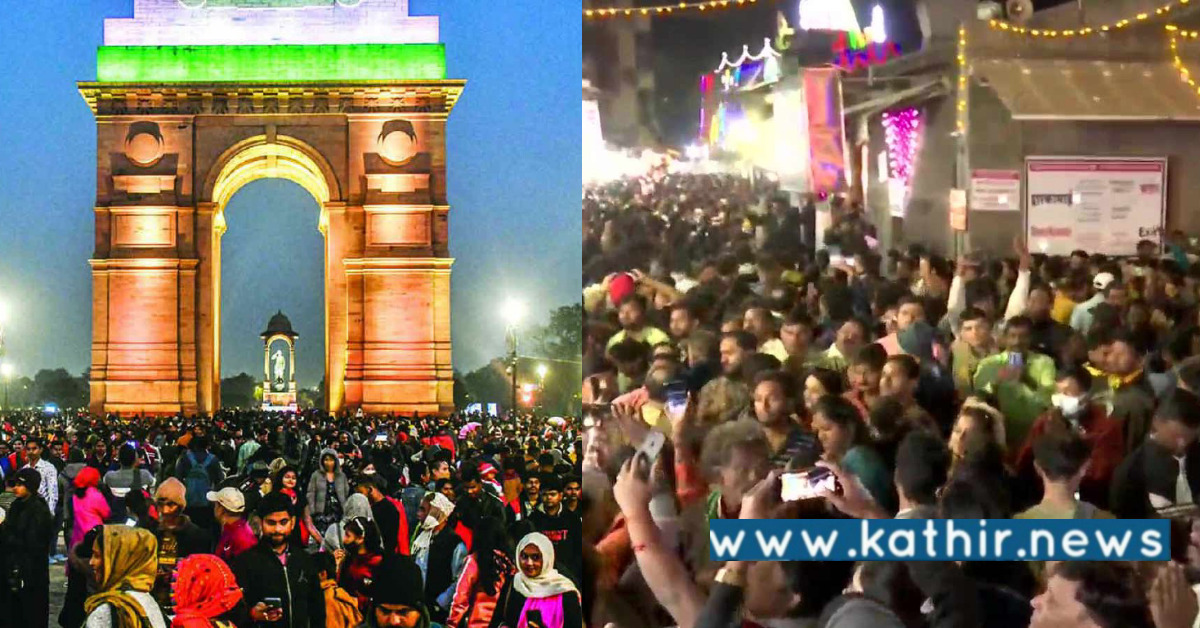 களைக்கட்டும் ஆங்கில புத்தாண்டு கொண்டாட்டம்: பாதுகாப்பை உறுதி செய்த காவல்துறை