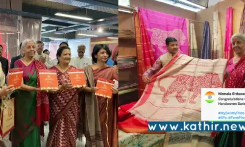 இந்திய நெசவாளர்களை ஆதரிக்கும் புடவை திருவிழா: பிரம்மாண்டமான துவக்கம்!