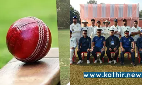 சி.கே.நாயுடு கோப்பைக்கான கிரிக்கெட் போட்டி - புதுச்சேரி அணி வெற்றி!